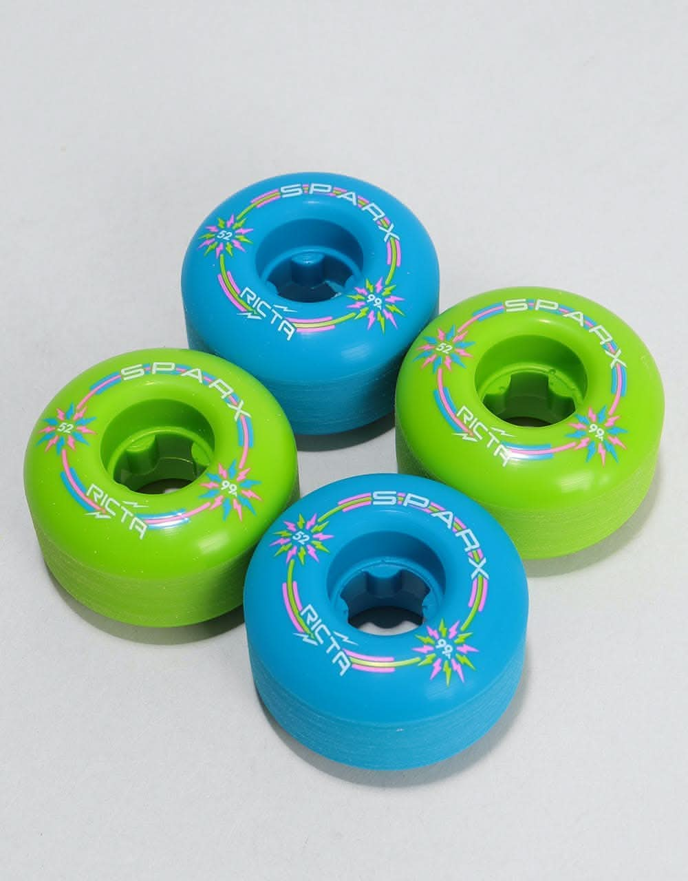 Ricta Sparx Mix Up 99a Skateboard Wheel - 52mm