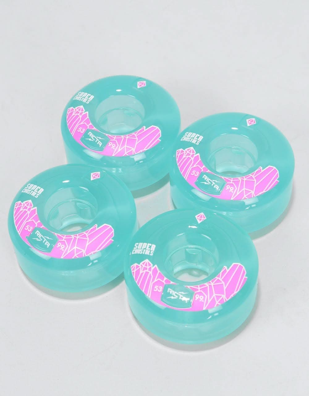 Ricta Wheels Super Crystals 99a Skateboard Wheel - 53mm