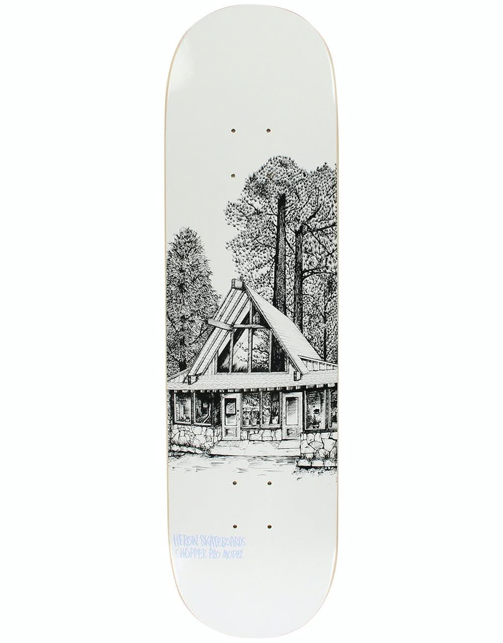 Heroin Chopper Cabin Series II Skateboard Deck - 8"