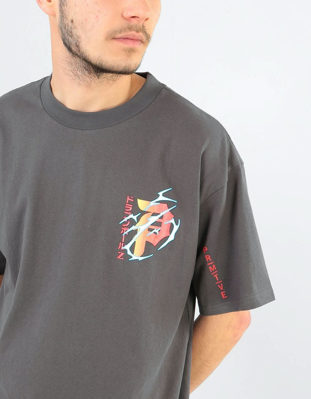 Primitive x Dragon Ball Z Dirty P T-Shirt - Charcoal