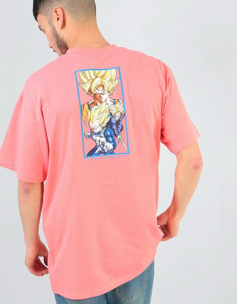 Primitive x Dragon Ball Z Dirty P T-Shirt - Coral