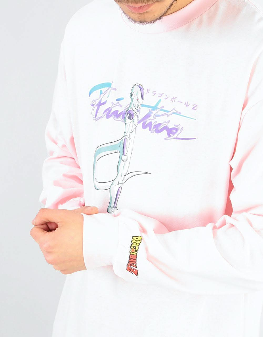 Primitive x Dragon Ball Z Nuevo Frieza L/S T-Shirt - Pink