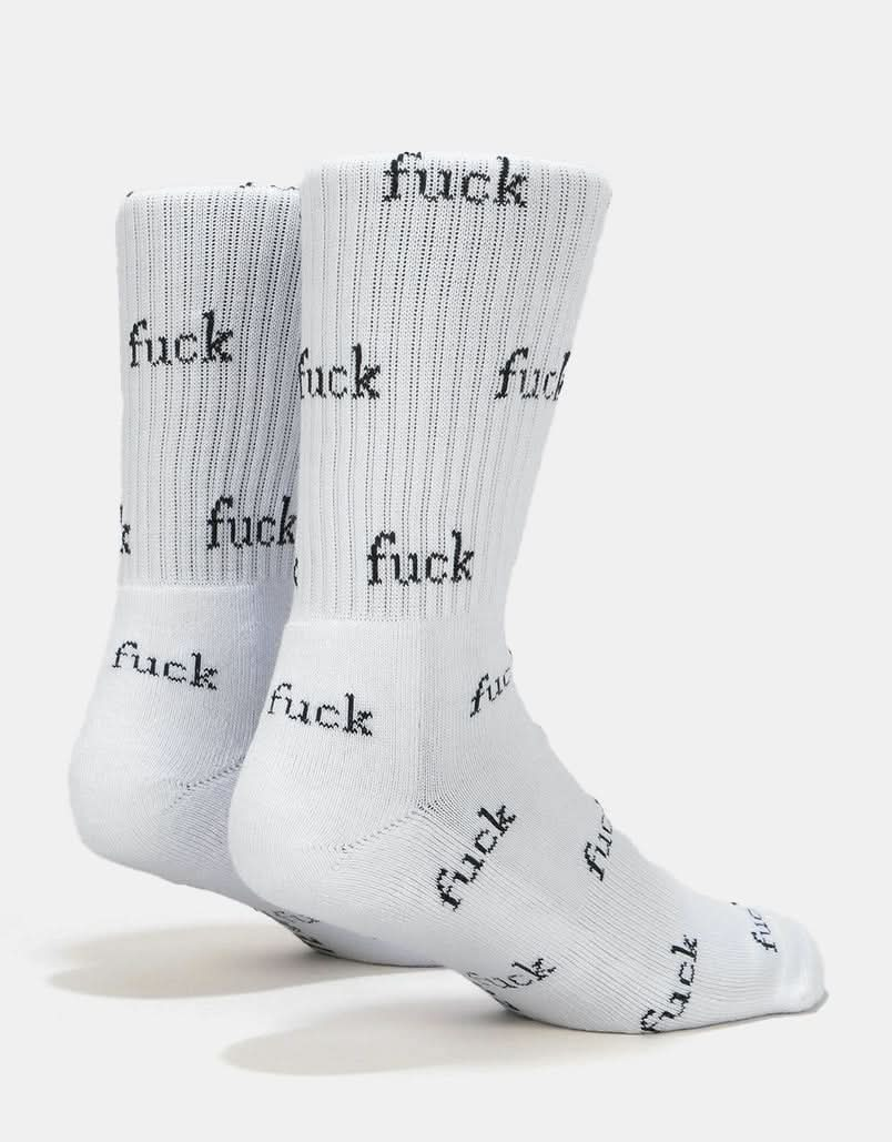 Chaussettes Route One F-It Crew - Blanc