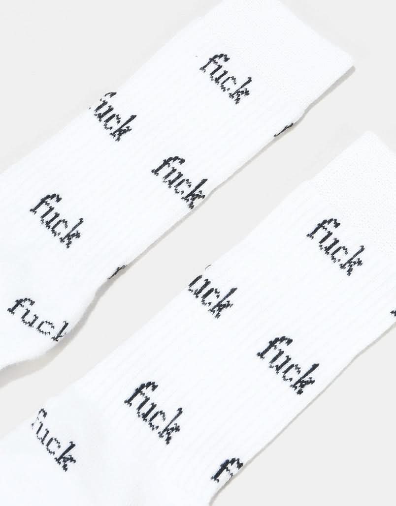 Chaussettes Route One F-It Crew - Blanc