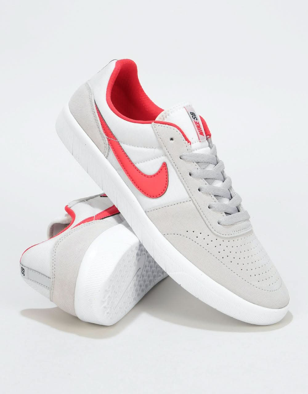 Nike SB Team Classic Skate Shoes - Atmosphere Grey/University Red-Vast