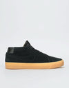 Nike SB Zoom Blazer Chukka Skate Shoes - Black/Black-Thunder Grey-Gum