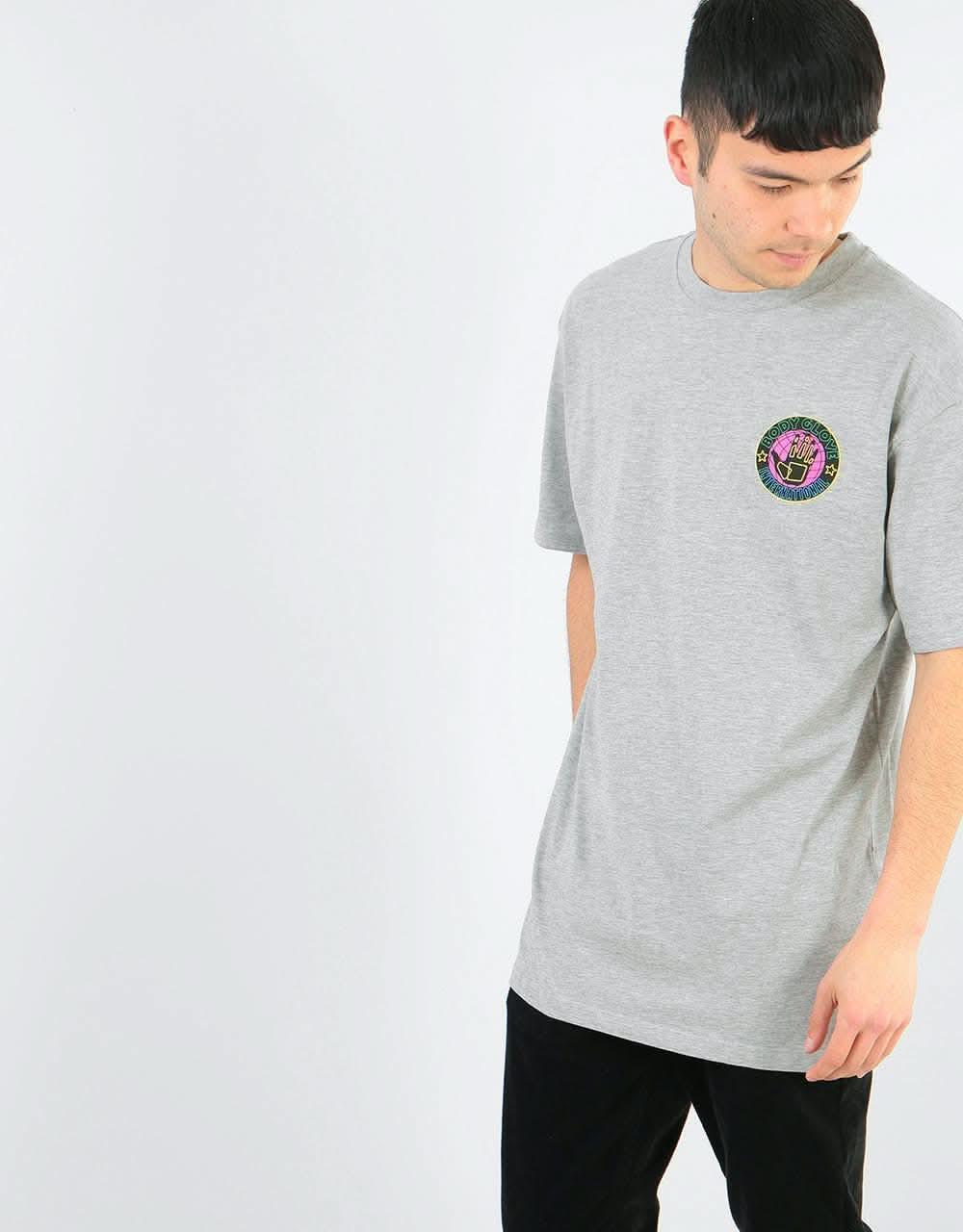 Body Glove Neon International T-Shirt - Dark Heather