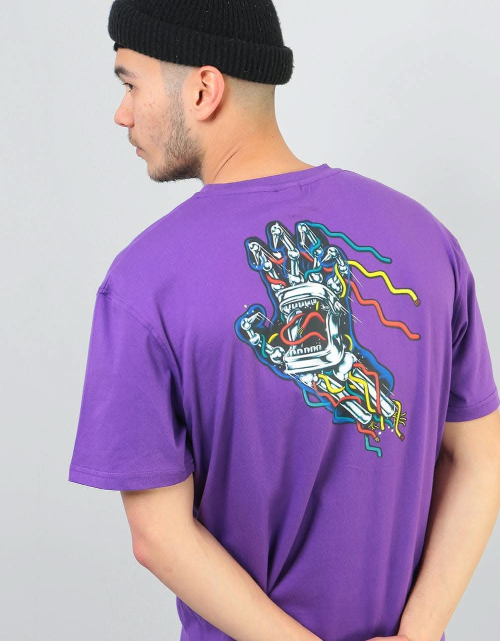 Santa Cruz Hand Wired T-Shirt - Purple