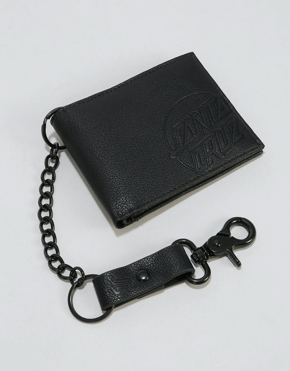 Santa Cruz Opus Dot Chain Wallet - Black