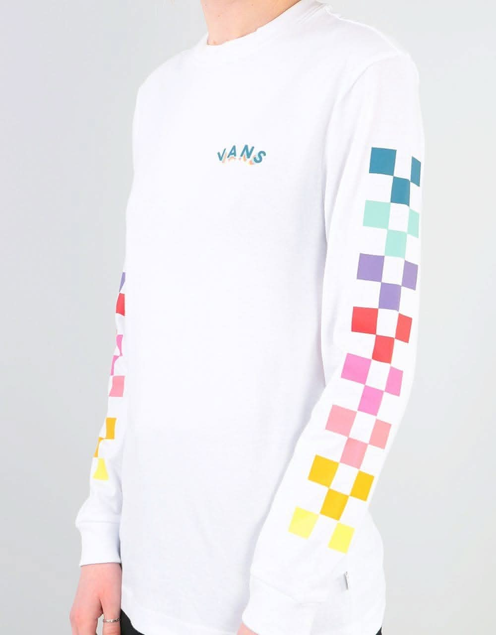 Vans Womens Radiate L/S T-Shirt - White