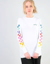 Vans Womens Radiate L/S T-Shirt - White