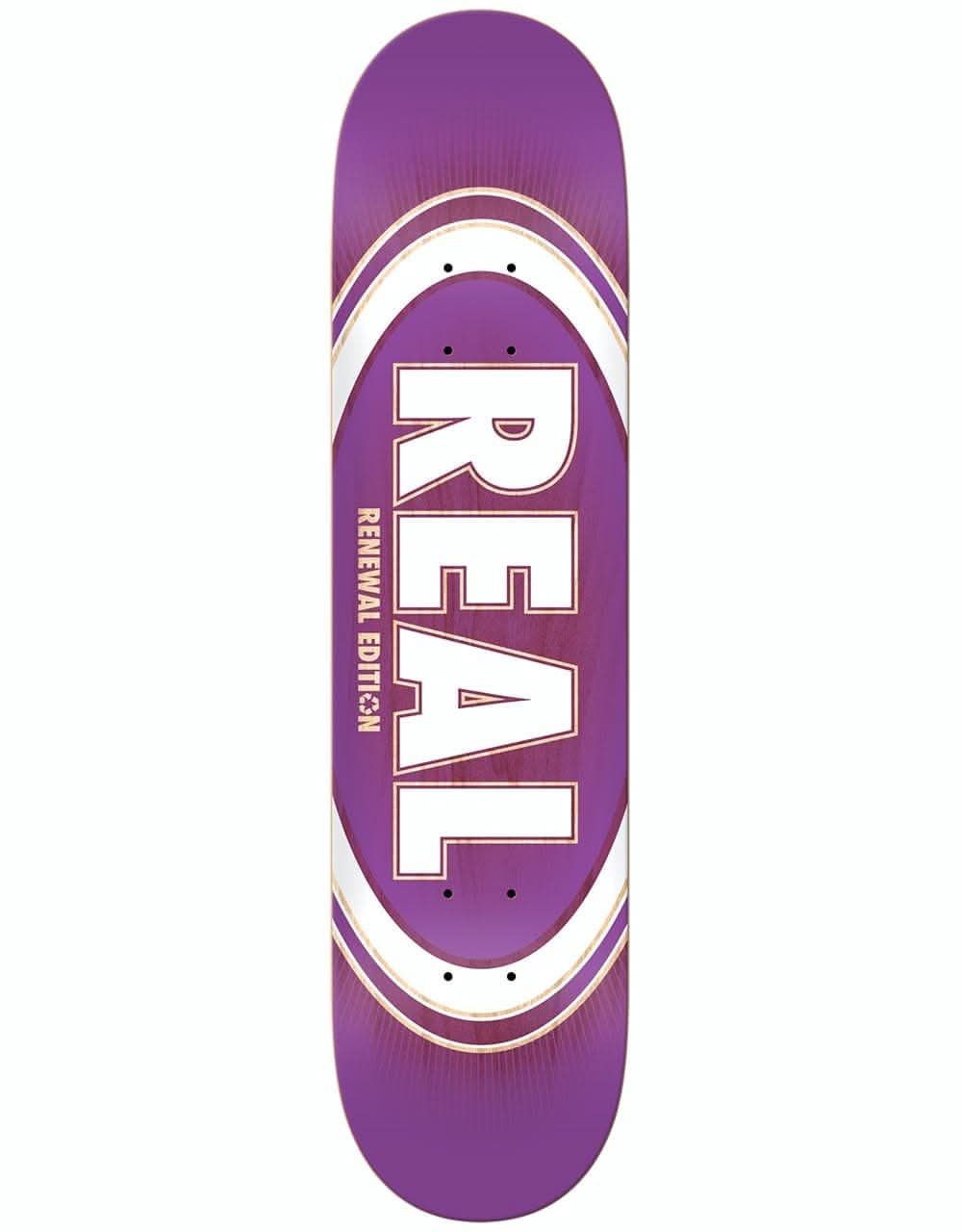 Real Oval Burst Fade Skateboard Deck - 8.25"