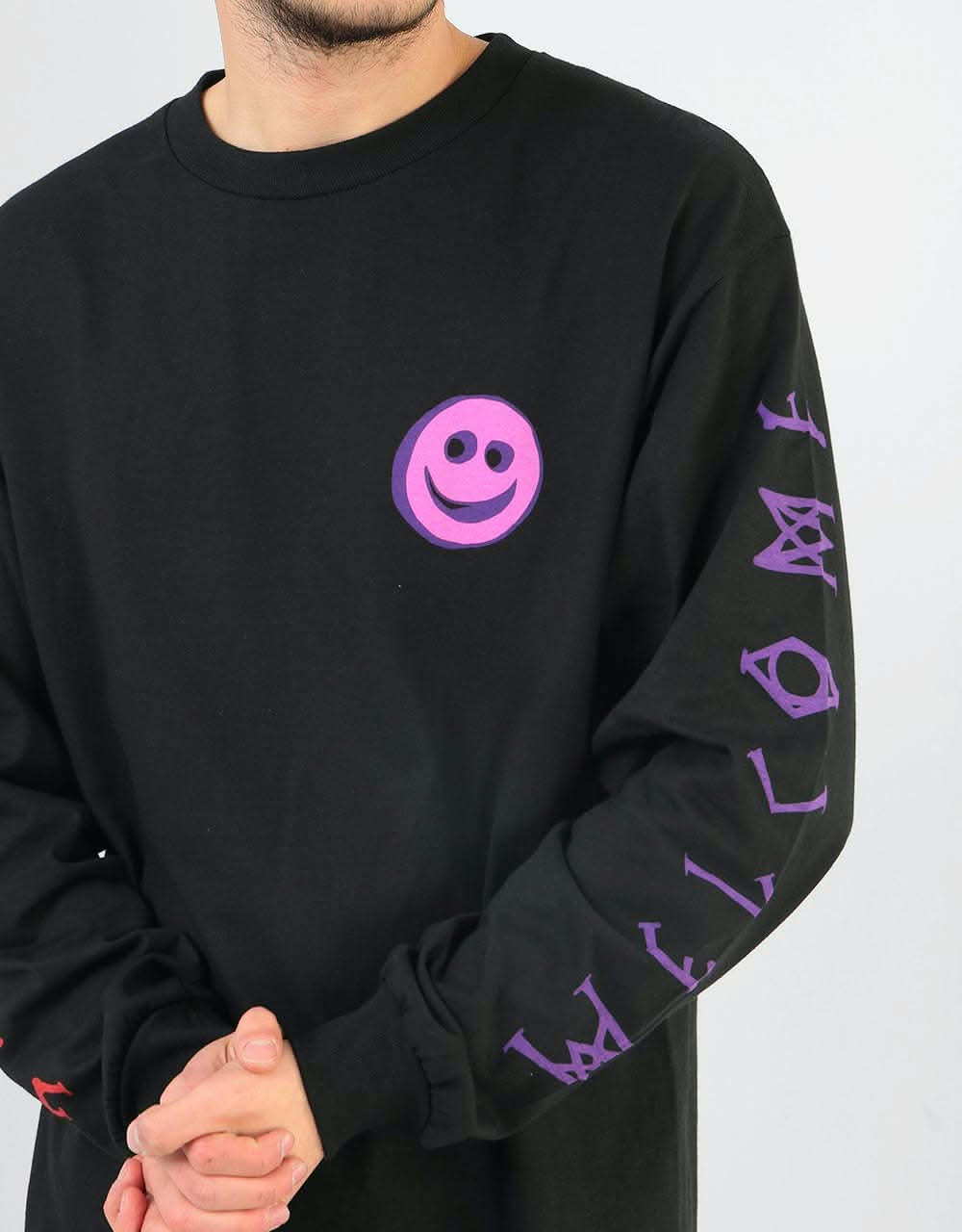 Welcome Obelus L/S T-Shirt - Black