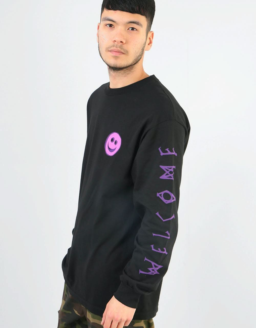 Welcome Obelus L/S T-Shirt - Black