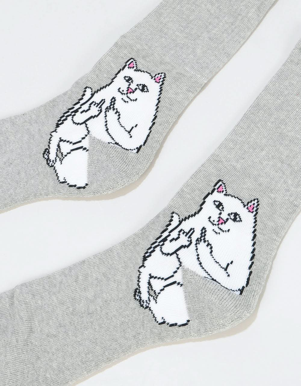 RIPNDIP Lord Nermal Socks  - Heather Grey