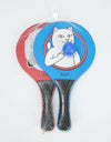 RIPNDIP Paddle Up Paddle Ball Set - Blue/Red