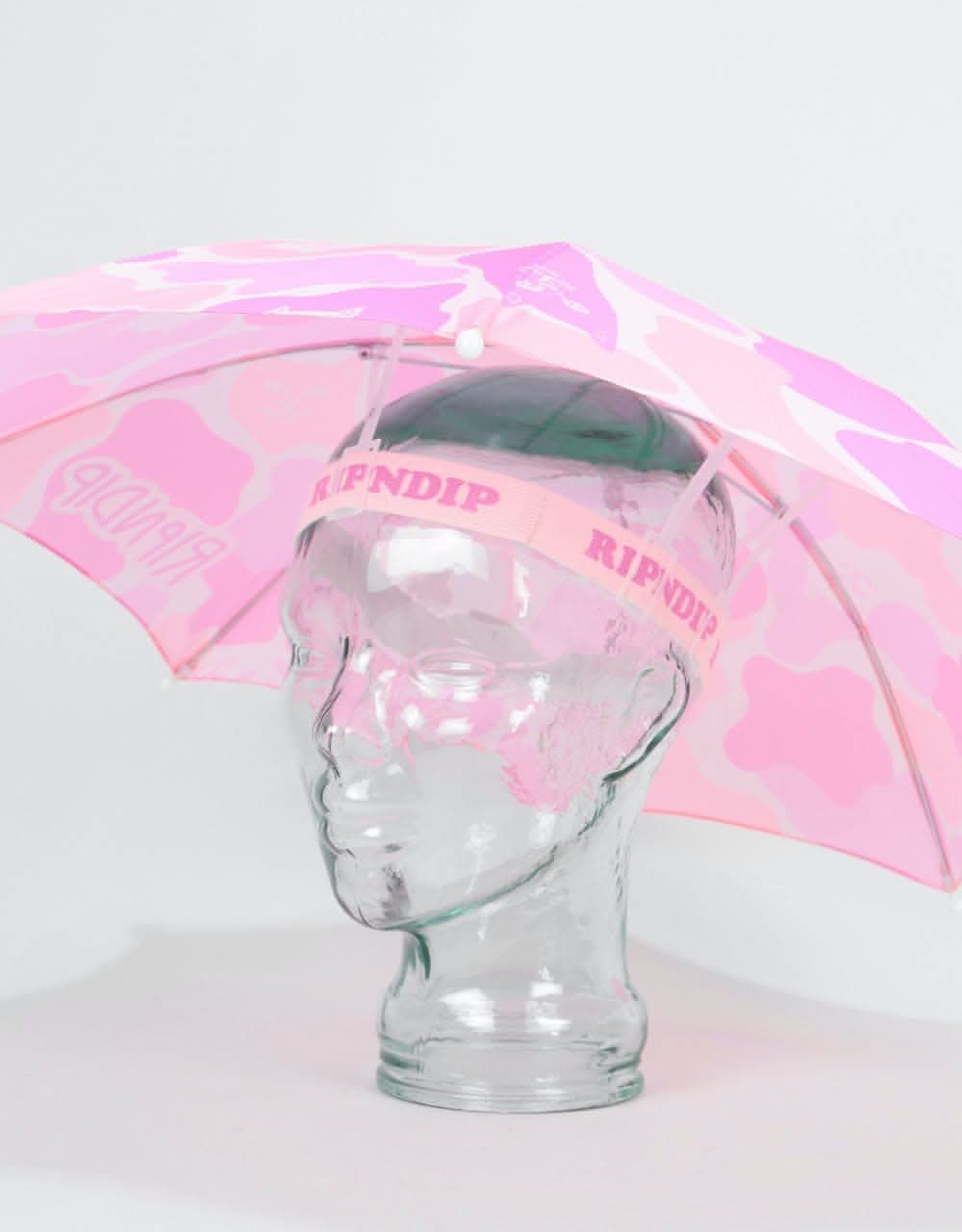 RIPNDIP Real Shadey Umbrella Hat - Pink Camo