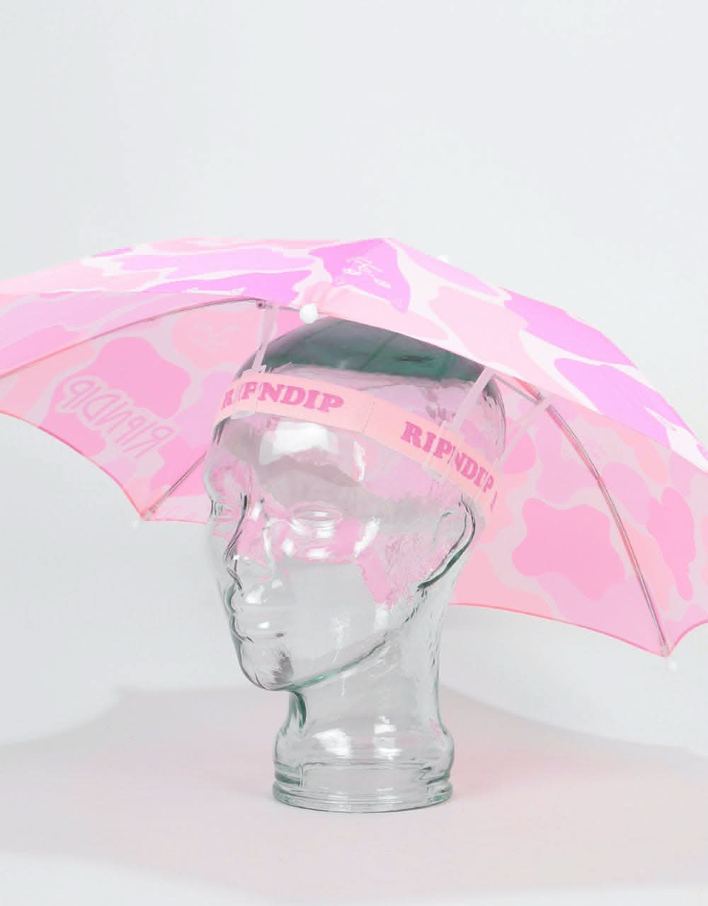 RIPNDIP Real Shadey Umbrella Hat - Pink Camo