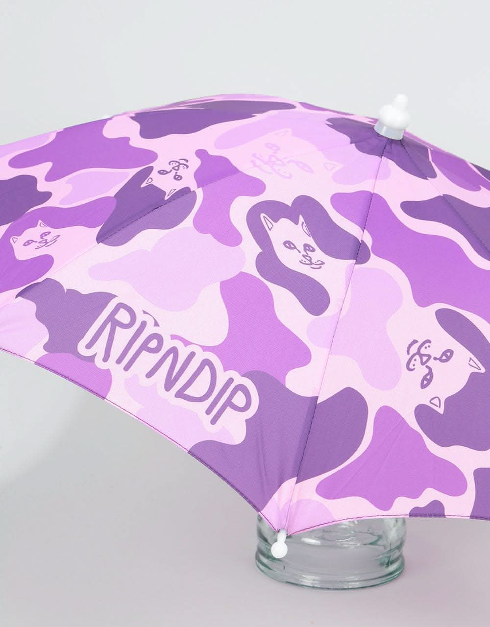 RIPNDIP Real Shadey Umbrella Hat - Purple Camo