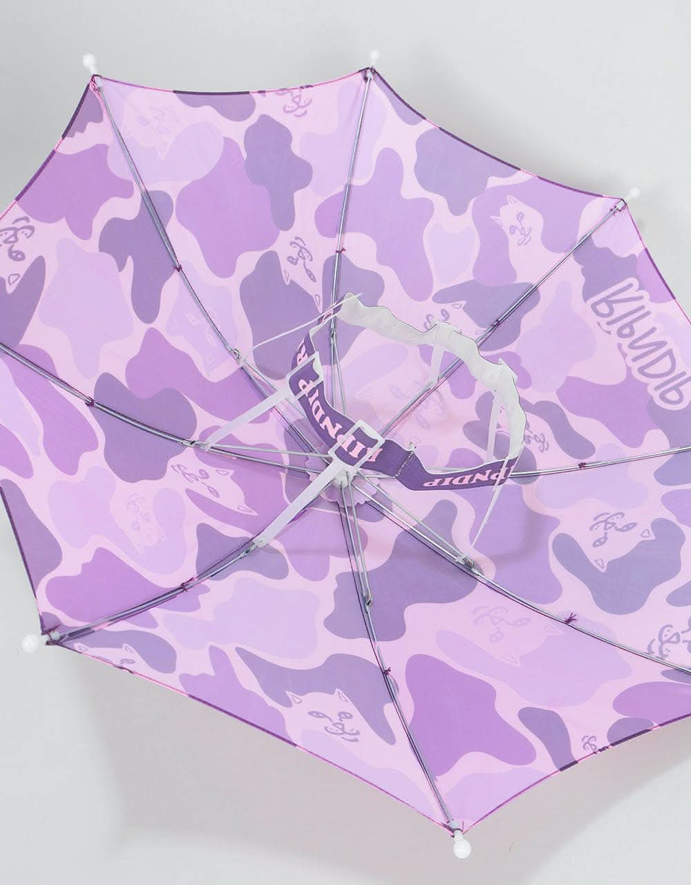 RIPNDIP Real Shadey Umbrella Hat - Purple Camo