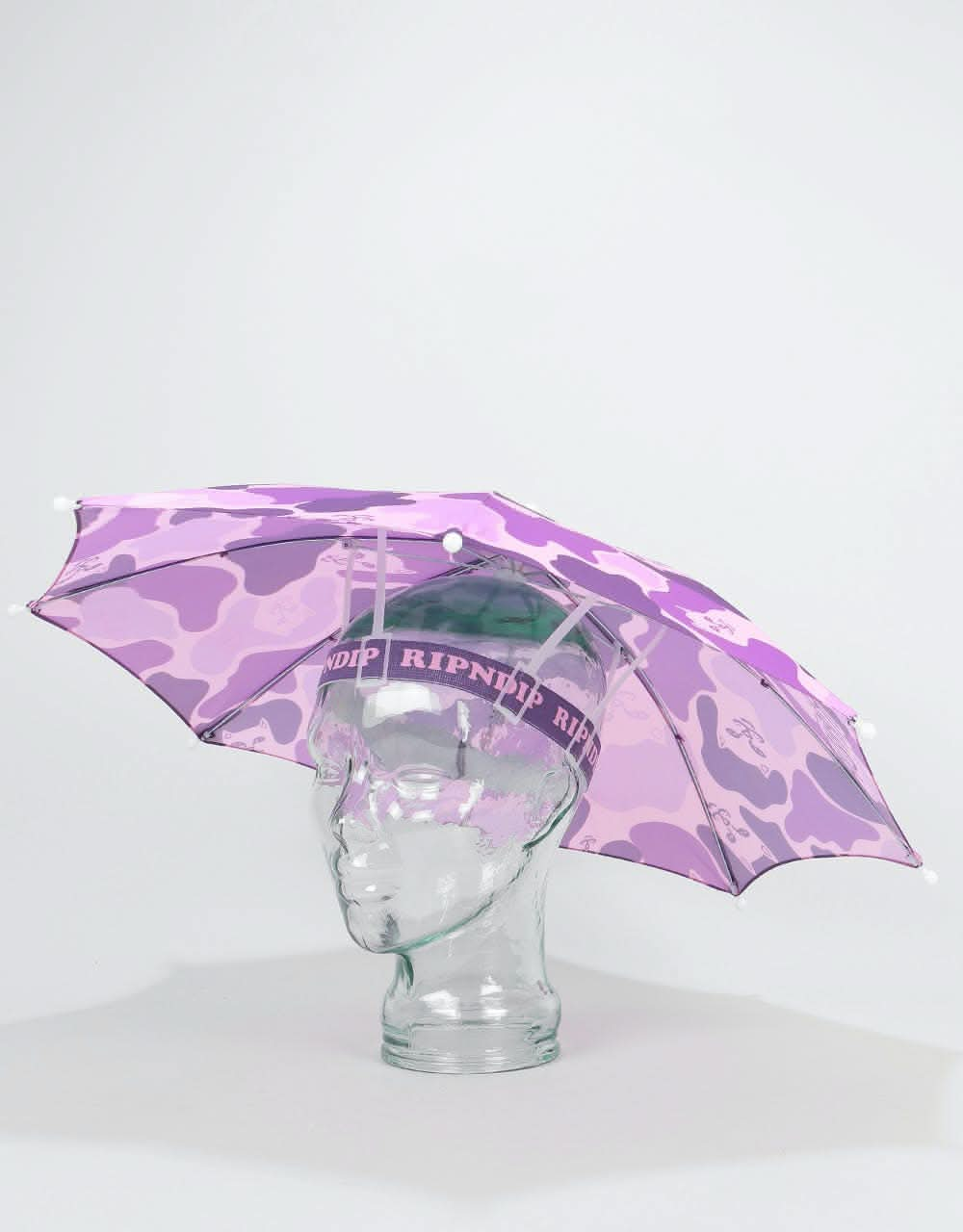 RIPNDIP Real Shadey Umbrella Hat - Purple Camo