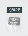 RIPNDIP Fucking Fuck Air Freshener - Black