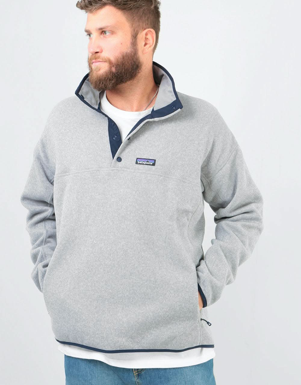 Patagonia Lightweight Better Sweater® Marsupial P/O - Feather Grey