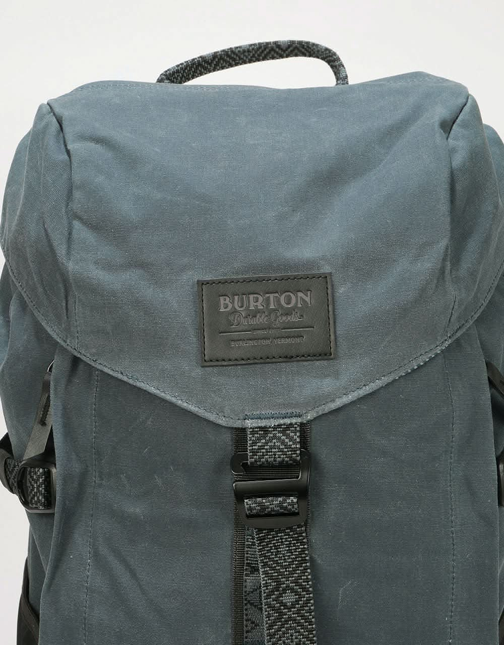 Burton Chilcoot Pack - Dark Slate Waxed Canvas