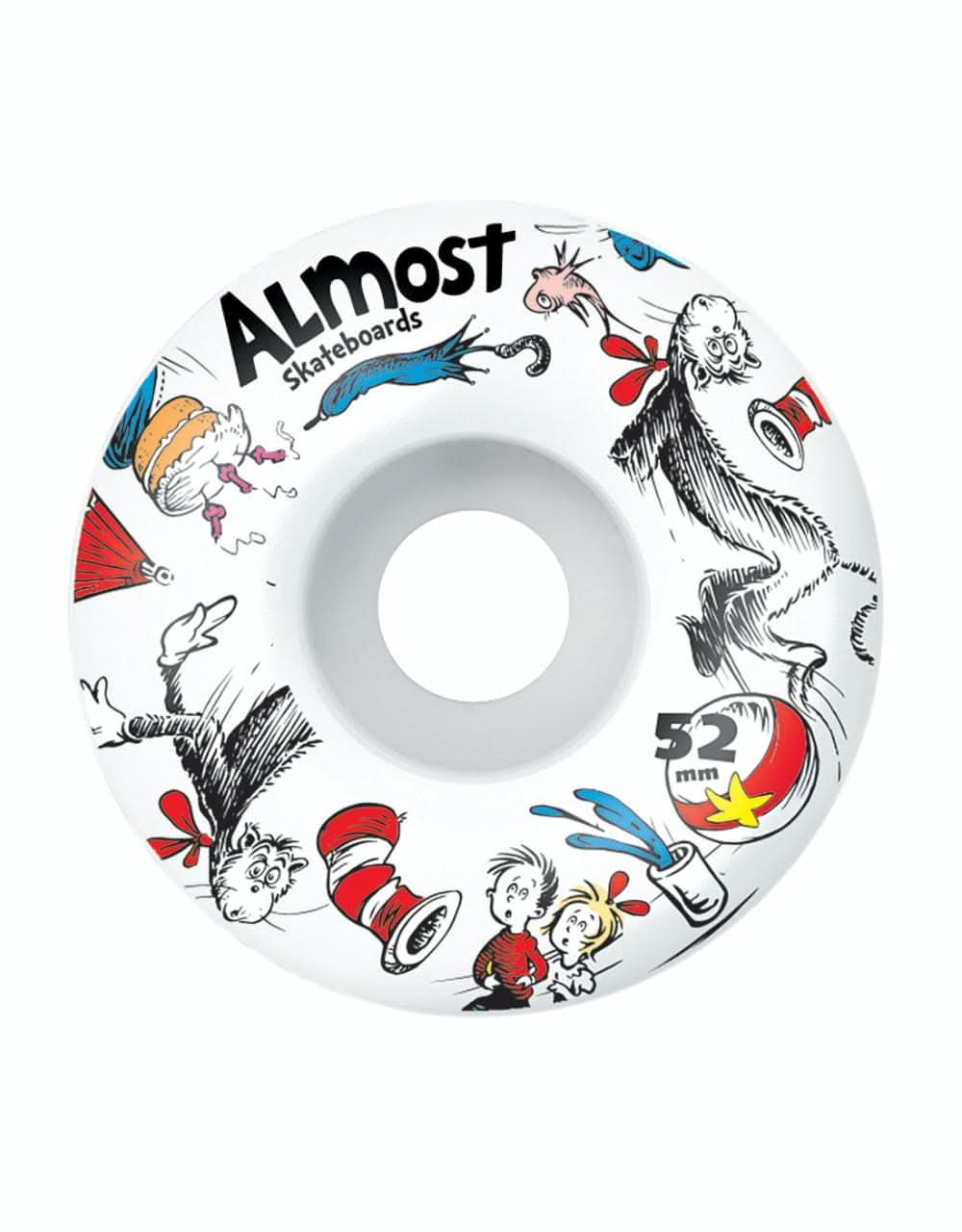 Almost x Dr. Seuss Big Face Premium Complete Skateboard - 8"