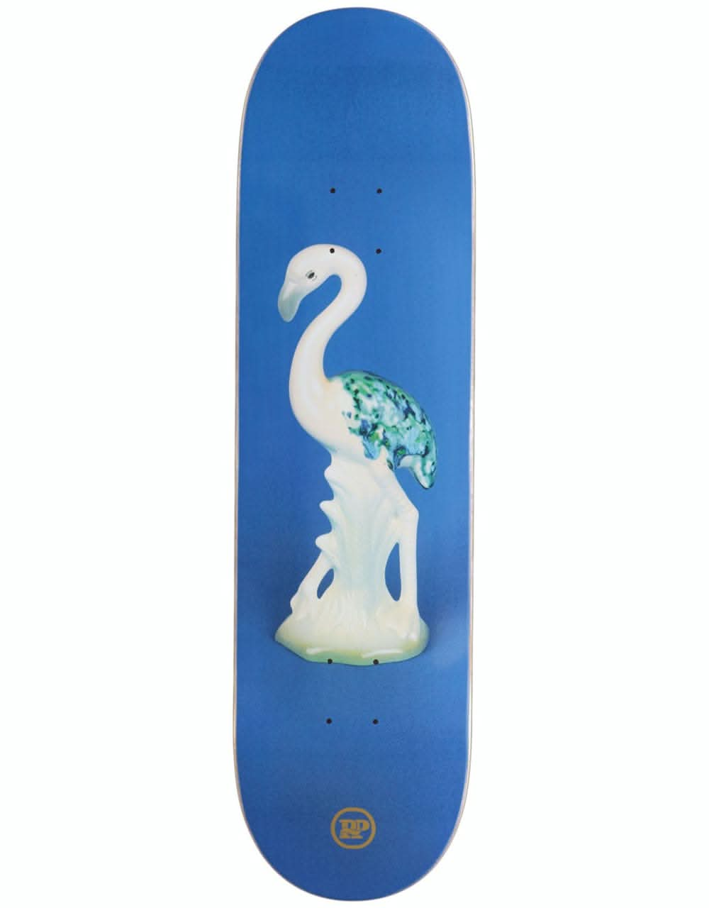 Pass Port 'Beryl's Ceramics' Flamingo Skateboard Deck - 8.25"