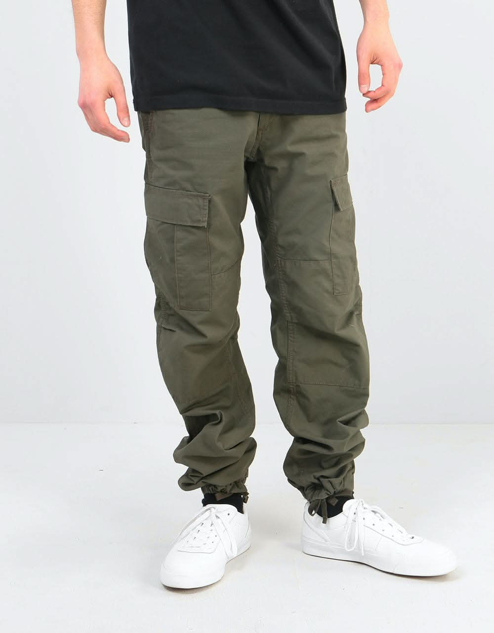 Carhartt WIP Aviation Pant - Cypress (Rinsed)