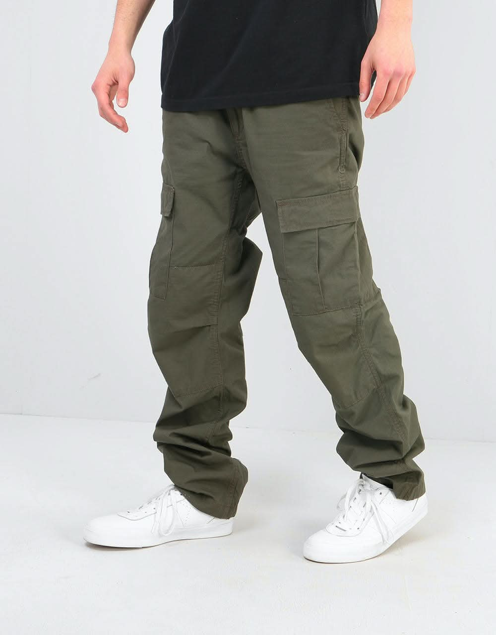 Carhartt WIP Aviation Pant - Cypress (Rinsed)