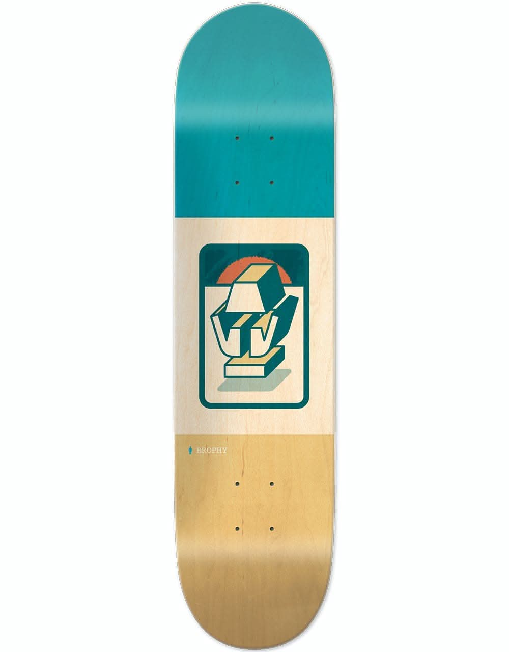 Girl Brophy Totem OG Skateboard Deck - 8.5"