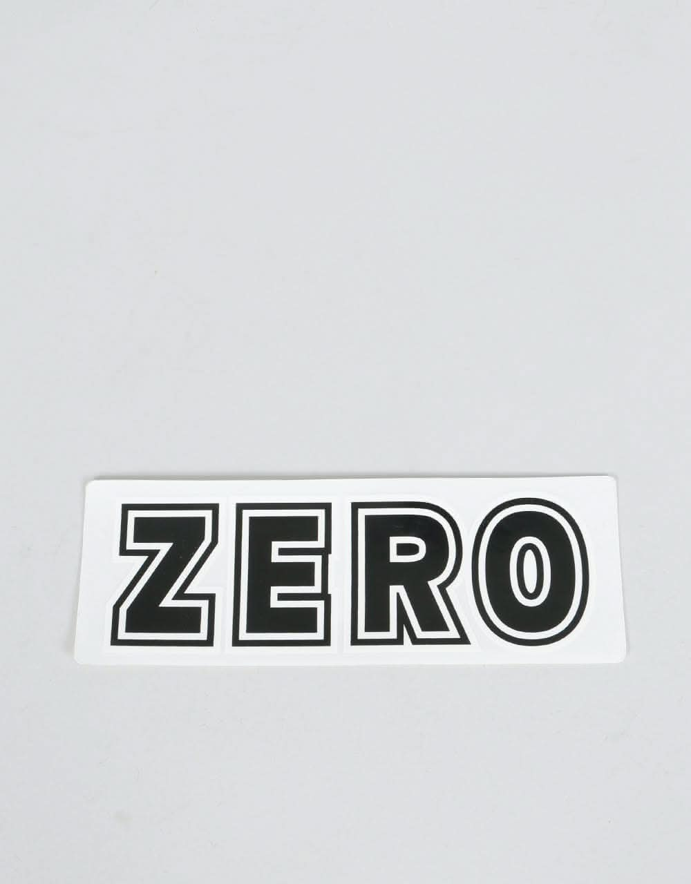 Zero Bold Sticker