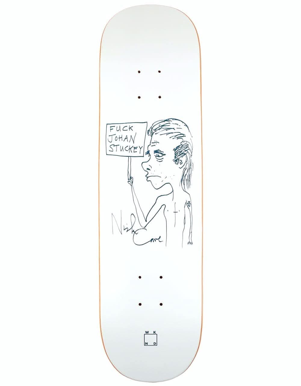 WKND Stuckey Fuck Johan by Nick Cave Skateboard Deck - 8.25"