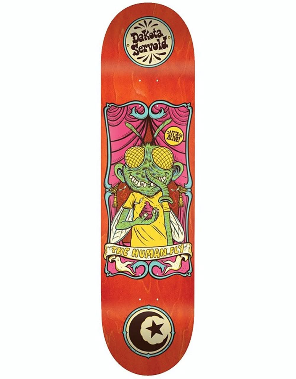 Foundation Servold Freakshow Skateboard Deck - 8"