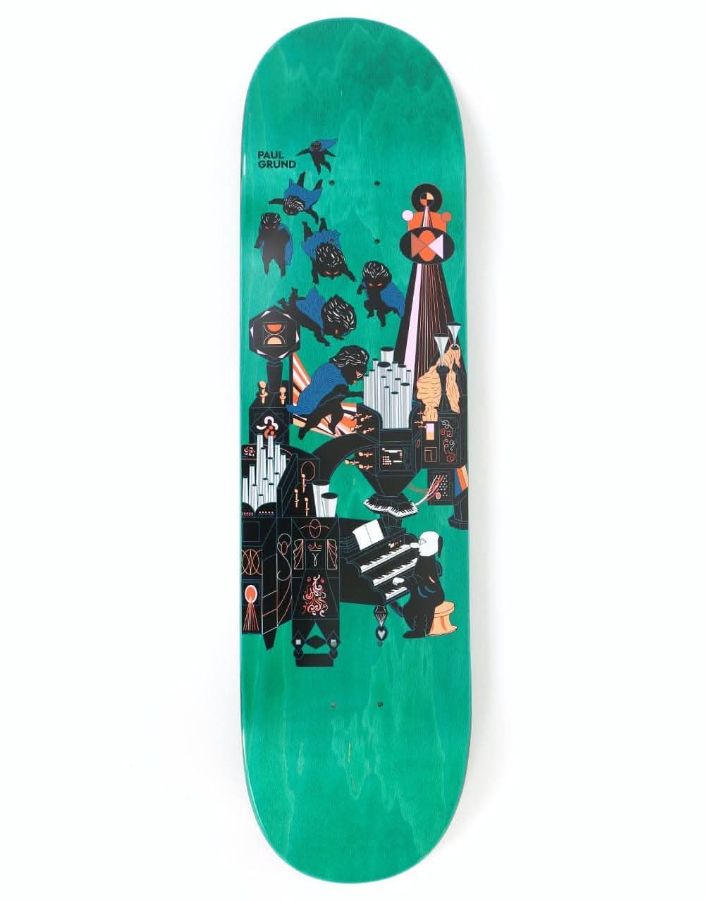 Polar Grund Fortissimo Skateboard Deck - 8.25"