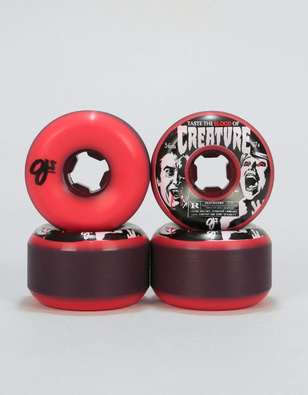 OJ x Creature Bloodsuckers 97a Skateboard Wheel - 56mm