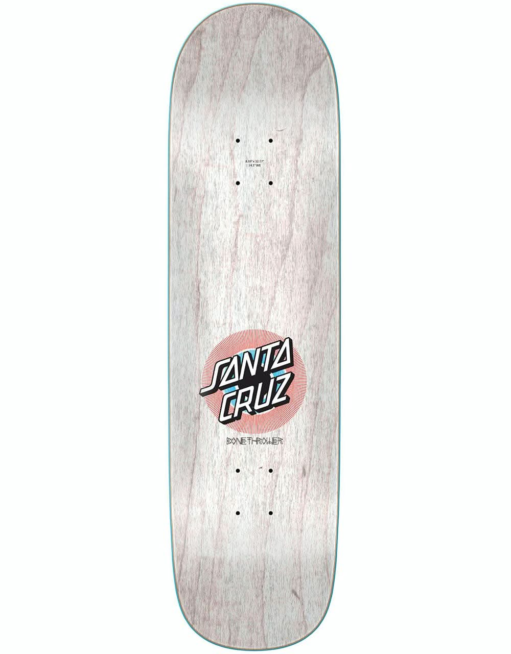 Santa Cruz Dressen Above and Below Skateboard Deck - 8.59"