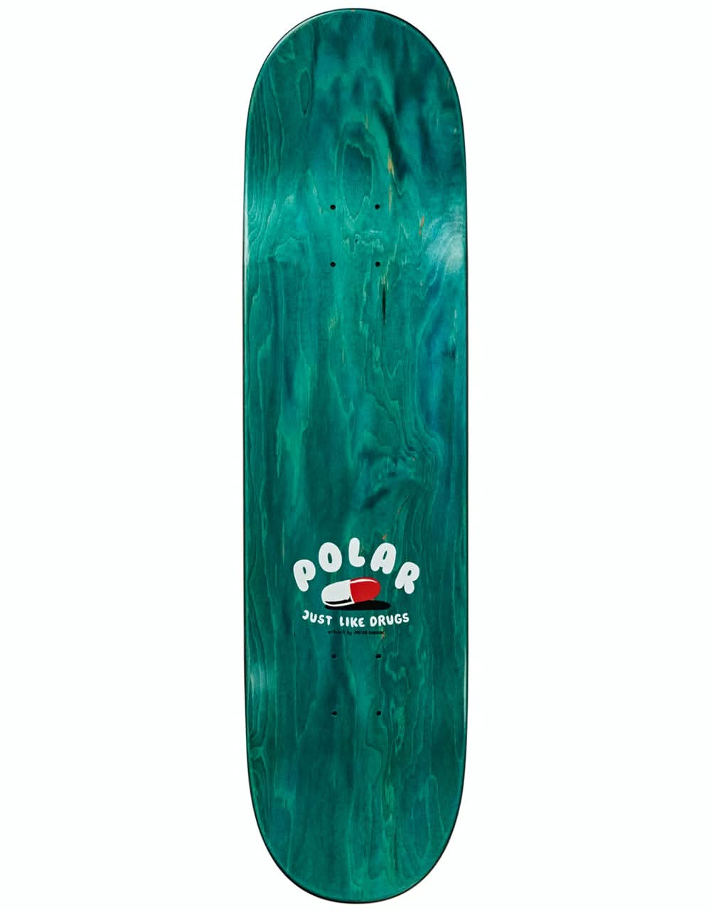 Polar Herrington Just Like Drugs Skateboard Deck - 8.25"