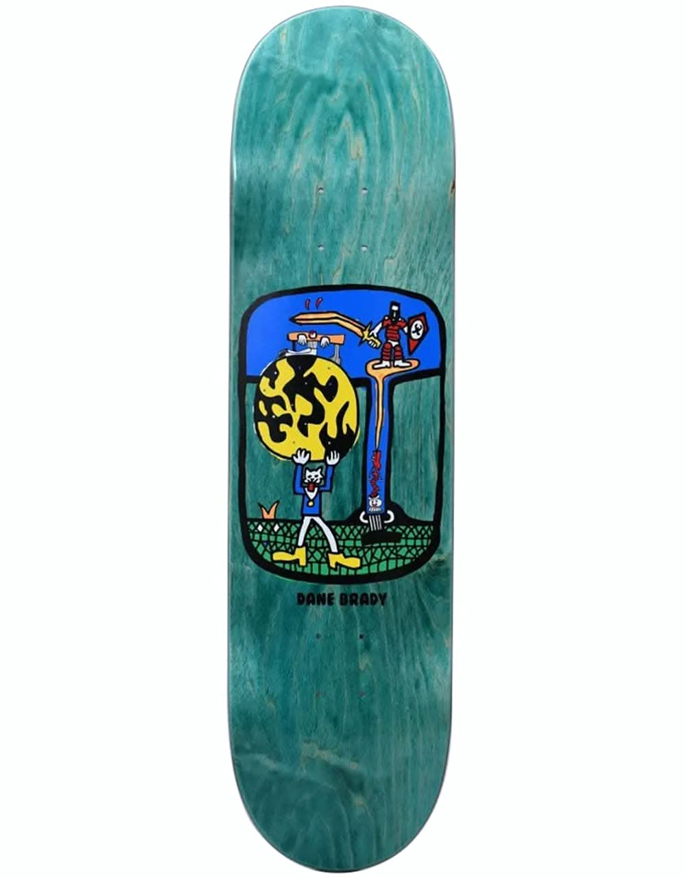 Polar Brady World Ending Skateboard Deck - 8.5"