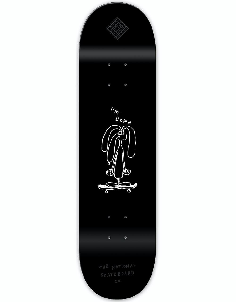 The National Skateboard Co I'm Down Skateboard Deck - 8.5"