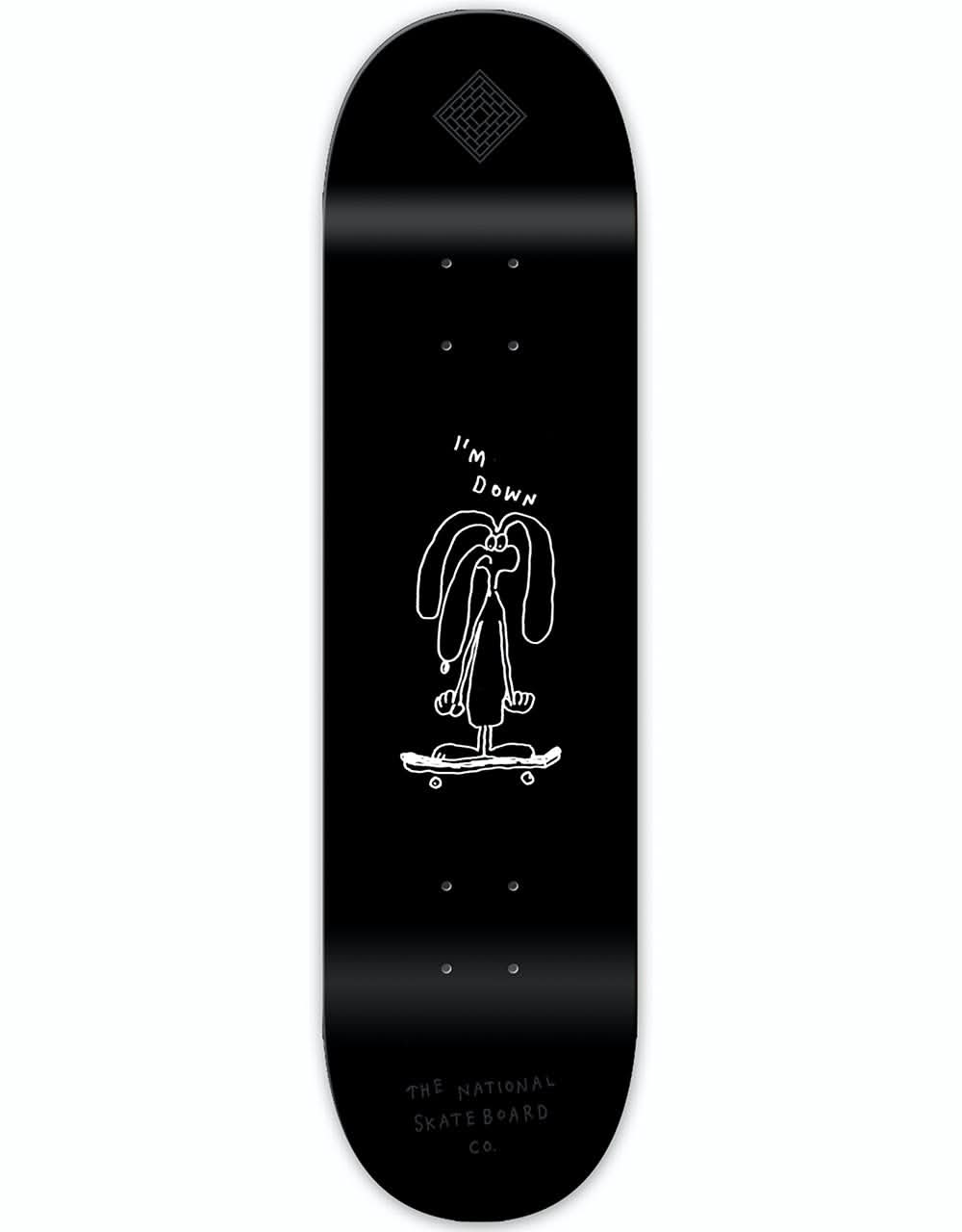 The National Skateboard Co I'm Down Skateboard Deck - 8.25"