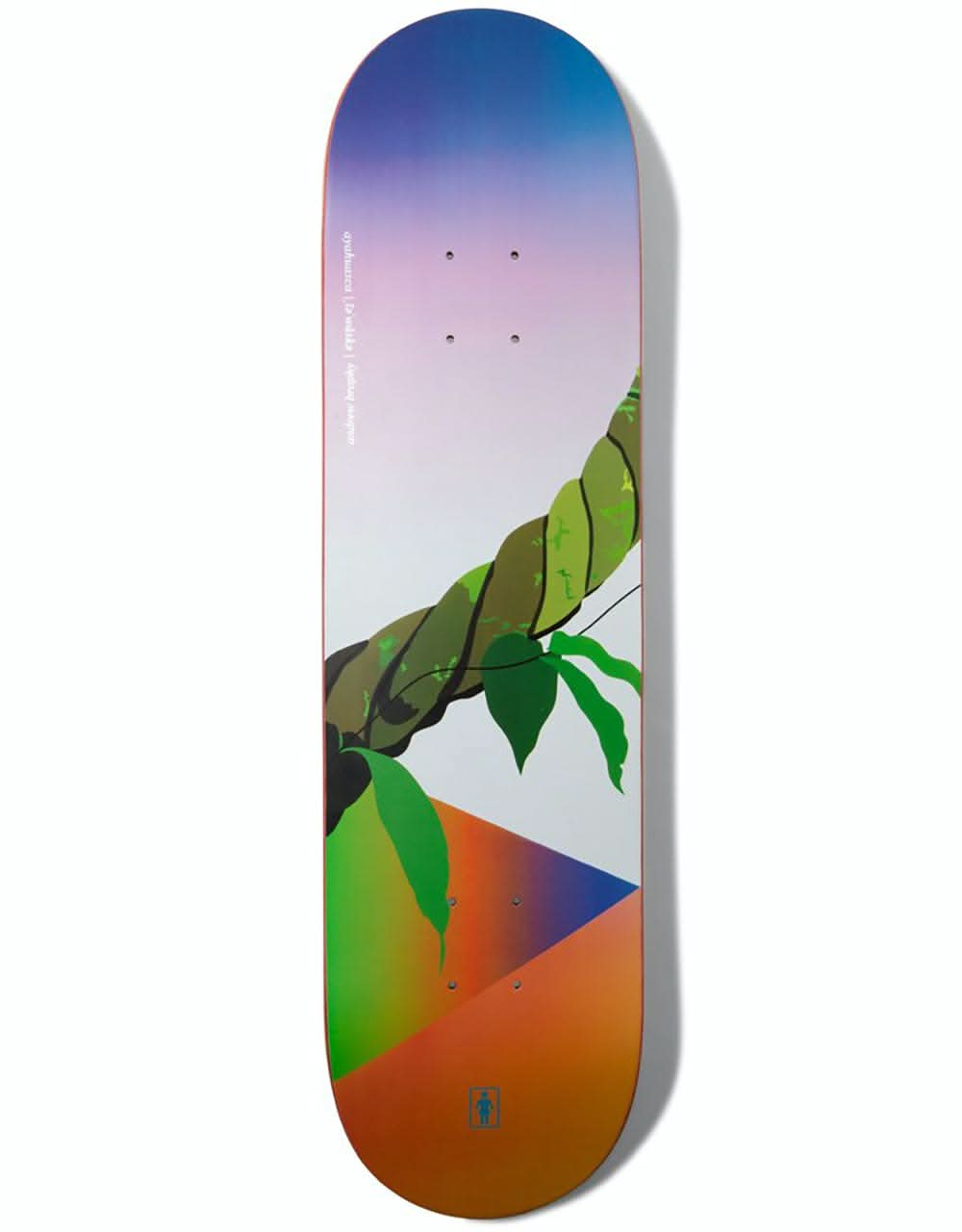 Girl Brophy The Psychedlic Plants Skateboard Deck - 8.125"