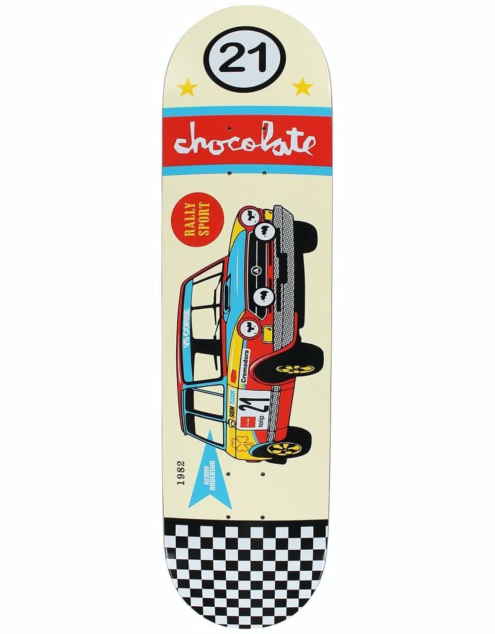 Chocolate Anderson Rally Car 'Crailtap Classics' Skateboard Deck - 8.1