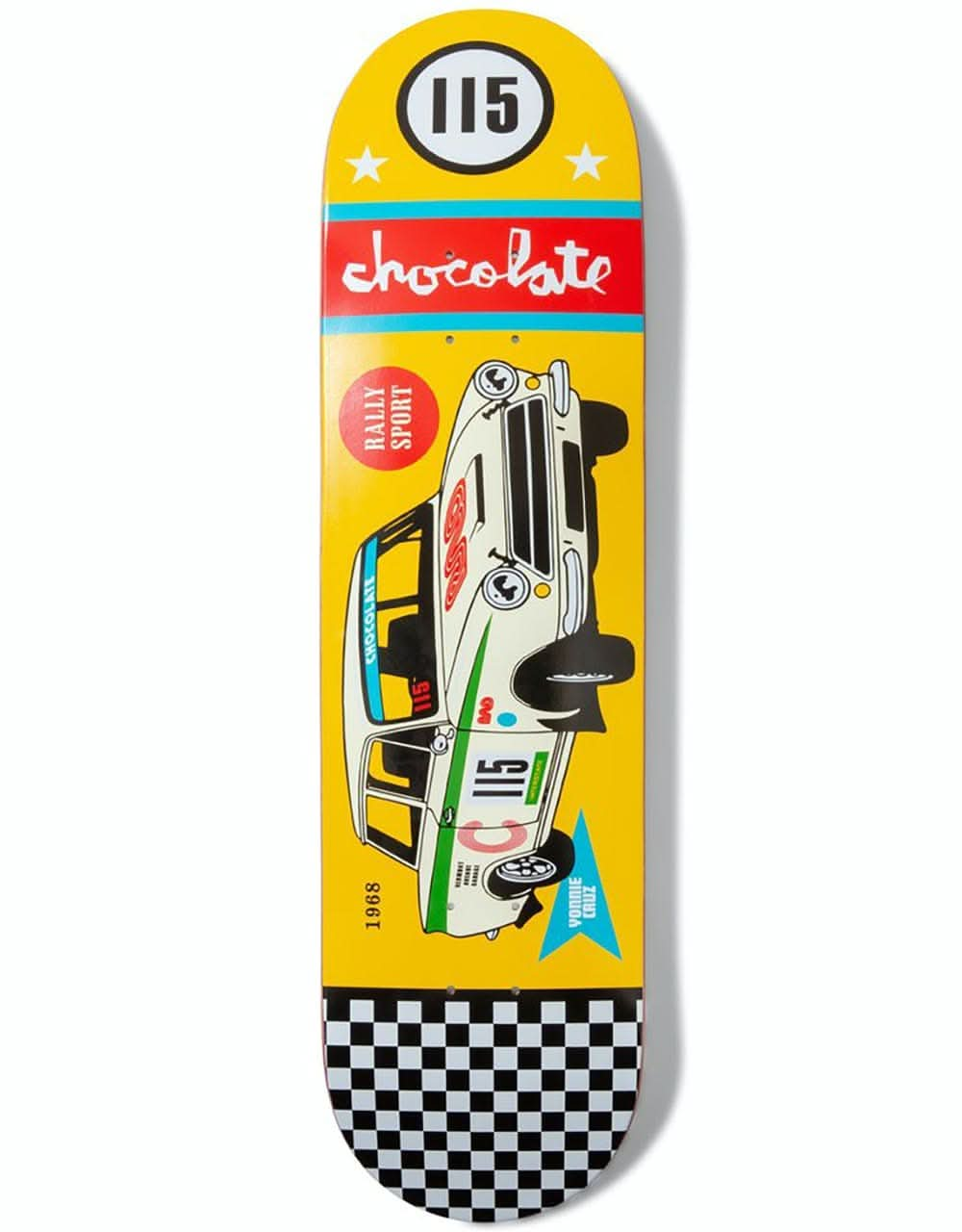 Chocolate Yonnie Rally Car 'Crailtap Classics' Skateboard Deck - 8.125