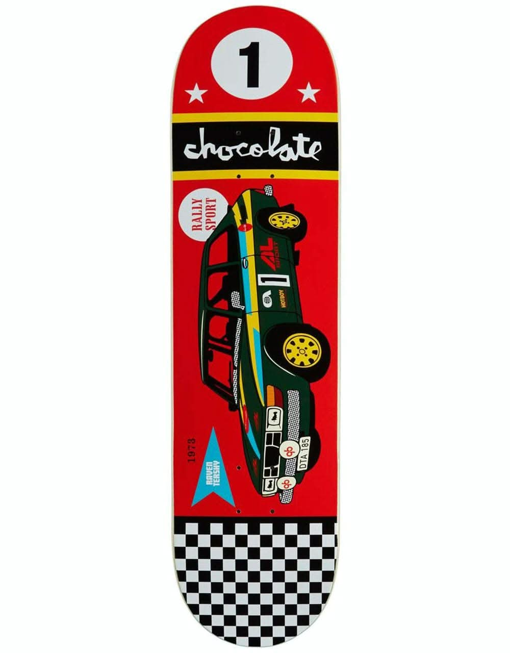 Chocolate Tershy Rally Car 'Crailtap Classics' Skateboard Deck - 8.25"