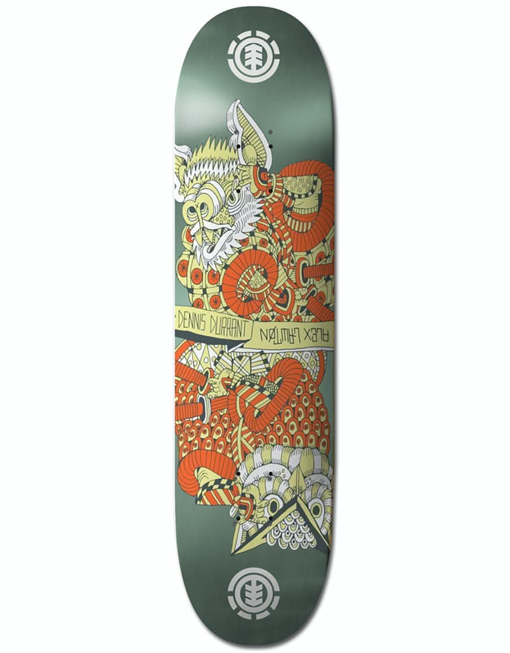 Element Durrant/Lawton Siamese Skateboard Deck - 8"