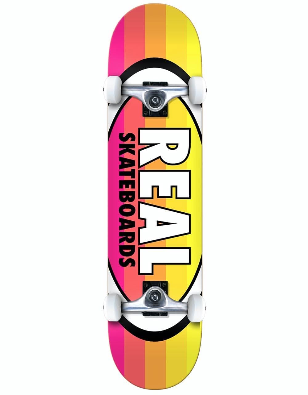 Real Oval Stripes Complete Skateboard - 8"