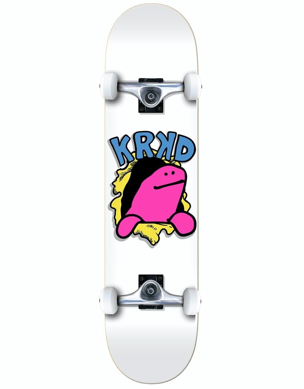 Krooked Shmoo Face First Complete Skateboard - 8"